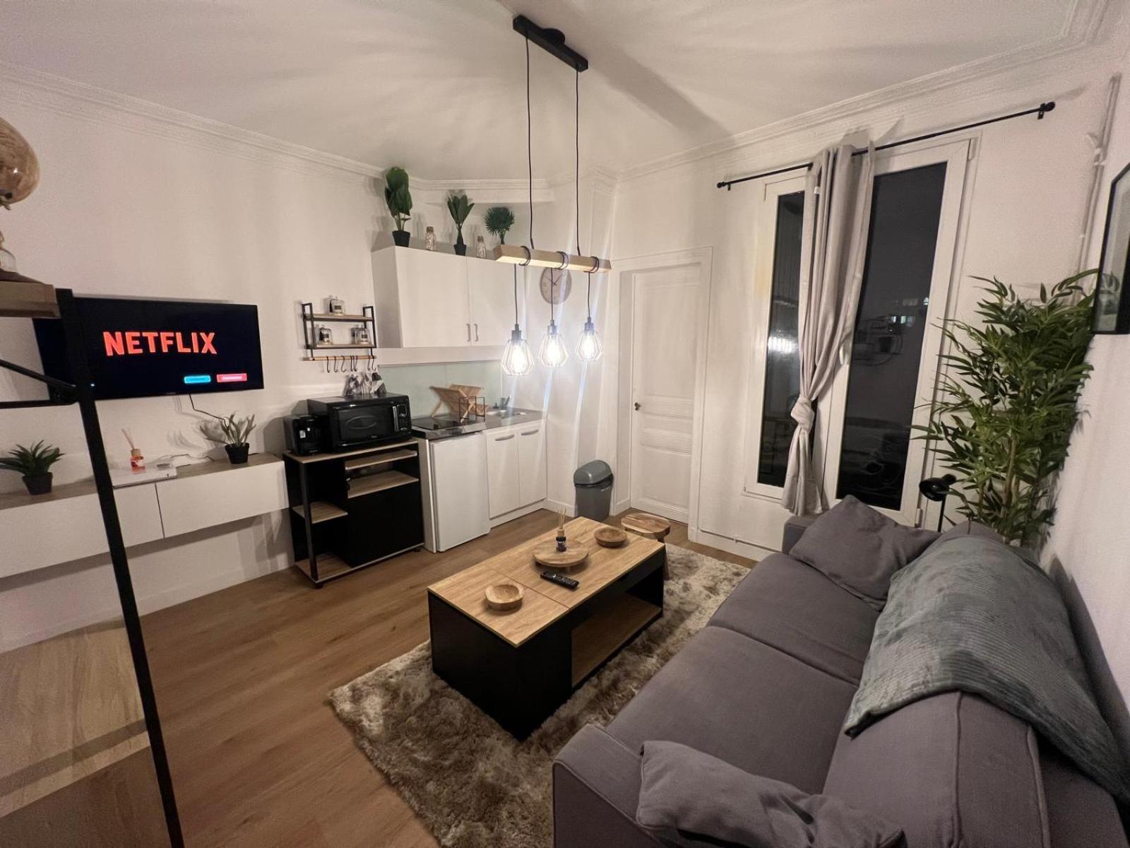 Studio Cosy Aux Portes De Paris - 2Pax Сент-Уен Екстериор снимка